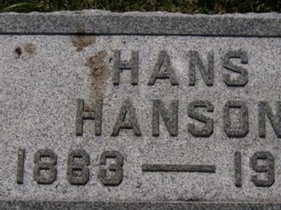 Hans Hanson on Sysoon