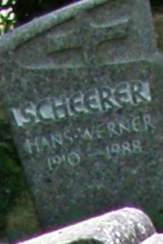Hans-Werner Scheerer on Sysoon