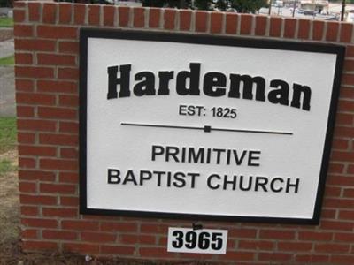 Hardeman Primitive Baptist Church Cemetery on Sysoon