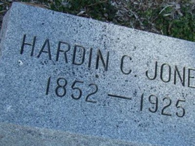 Hardin C. Jones on Sysoon