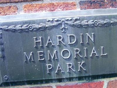 Hardin Memorial Park Cemetery on Sysoon