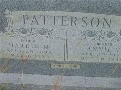 Hardin Montgomery Patterson on Sysoon