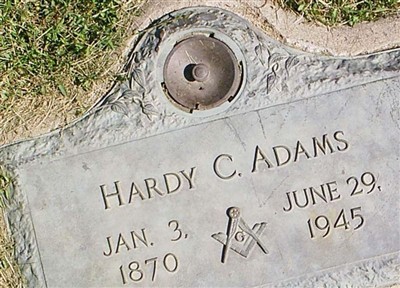 Hardy C. Adams on Sysoon