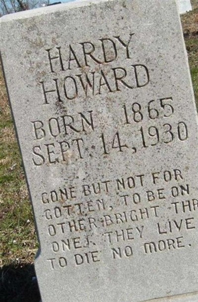 Hardy Howard on Sysoon