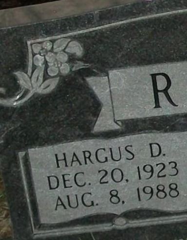 Hargus D Reedy on Sysoon