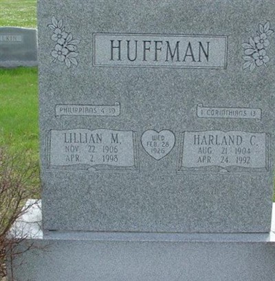 Harland C. Huffman on Sysoon