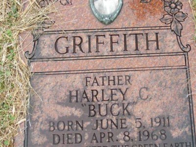 Harley C. "Buck" Griffith on Sysoon