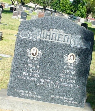 Harm H. Ihnen, Jr on Sysoon