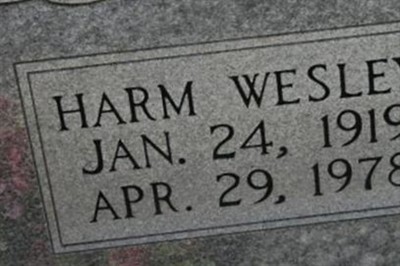Harm Wesley Jones on Sysoon