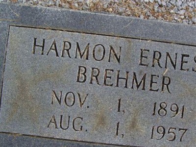 Harmon Ernest Brehmer on Sysoon