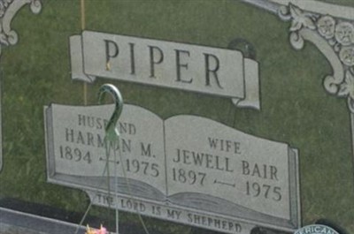 Harmon M. Piper on Sysoon