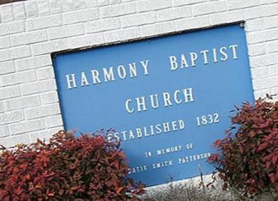 Harmony Baptist Church Cemetery on Sysoon