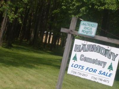 Harmony Cemetery on Sysoon