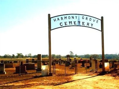 Harmony Grove Cemetery on Sysoon