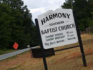 Harmony Southern Baptist Church Cemetery on Sysoon