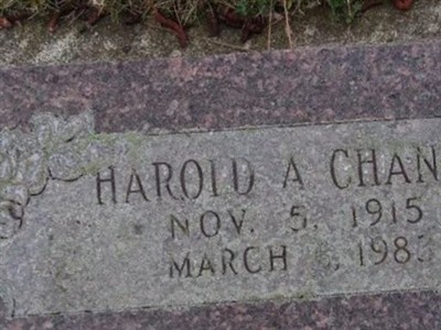 Harold A. Chaney on Sysoon