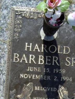 Harold Barber, Sr on Sysoon