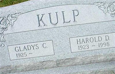 Harold D Kulp on Sysoon