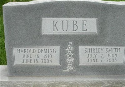 Harold Deming Kube on Sysoon