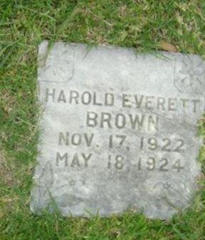 Harold Everett Brown on Sysoon