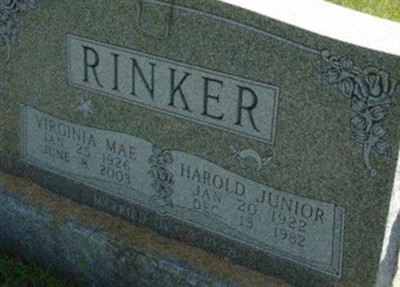 Harold Junior Rinker on Sysoon