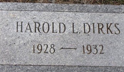Harold L Dirks on Sysoon