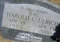 Harold L "Hal" Ulrich on Sysoon