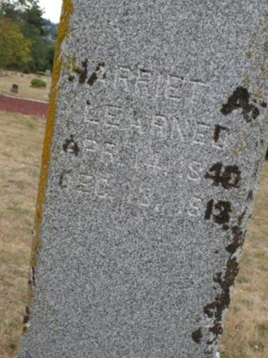 Harriet A. Learned on Sysoon