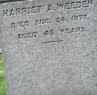 Harriet Augusta Sheldon Weeden on Sysoon