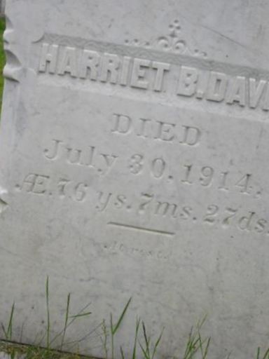 Harriet B. Davis on Sysoon