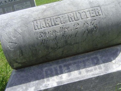 Harriet Coultas Rutter on Sysoon