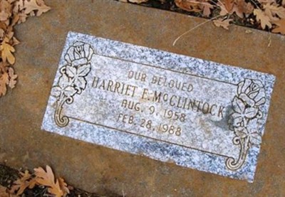 Harriett E. McClintock on Sysoon
