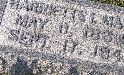 Harriette Isabelle Caskey Main on Sysoon