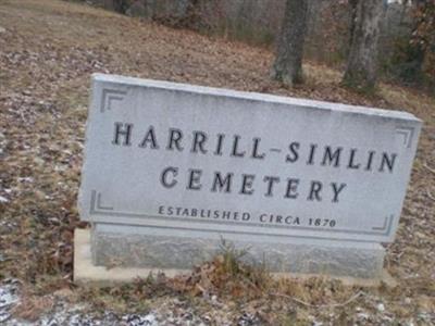 Harrill-Simlin Cemetery on Sysoon