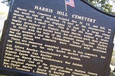 Harris Hill Cemetery on Sysoon