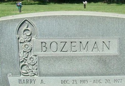 Harry A Bozeman on Sysoon