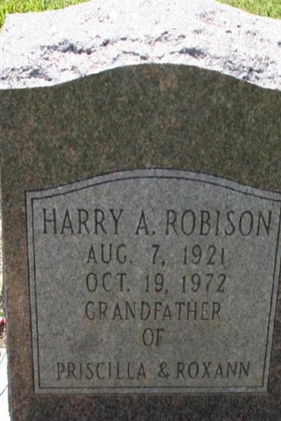 Harry A. Robison on Sysoon