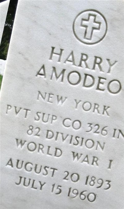 Harry Amodeo on Sysoon