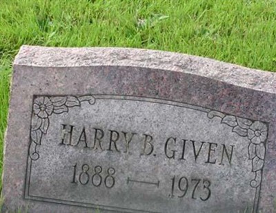 Harry B. Given on Sysoon
