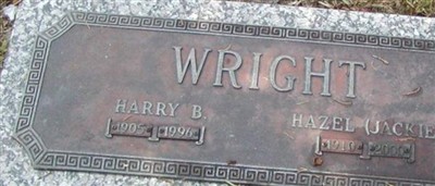 Harry B Wright on Sysoon