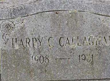 Harry C Callaghan on Sysoon
