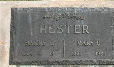 Harry C Hester on Sysoon