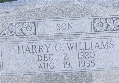Harry C. Williams on Sysoon