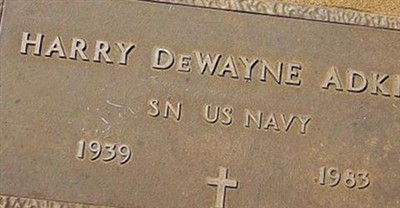 Harry DeWayne "Butch" Adkins on Sysoon