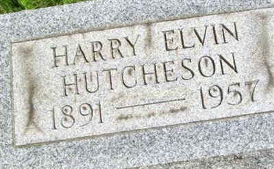 Harry Elvin Hutcheson on Sysoon
