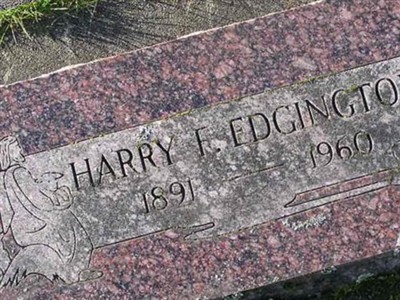 Harry F. Edgington on Sysoon