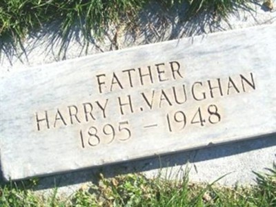 Harry Herman Vaughan on Sysoon