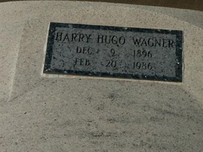 Harry Hugo Wagner on Sysoon