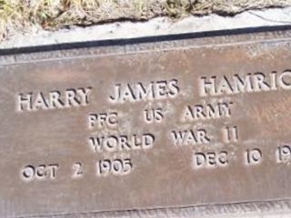 Harry James Hamrick on Sysoon