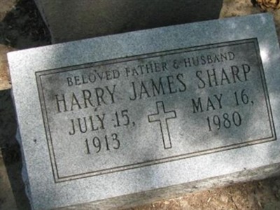 Harry James Sharp on Sysoon